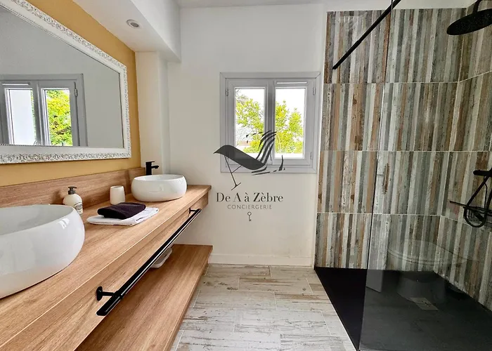 Casa de Férias La Verrerie - Maison Coeur De Avec Jardin *